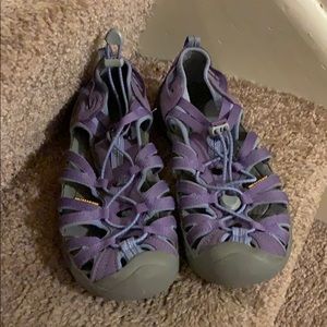 Purple Keen sandals